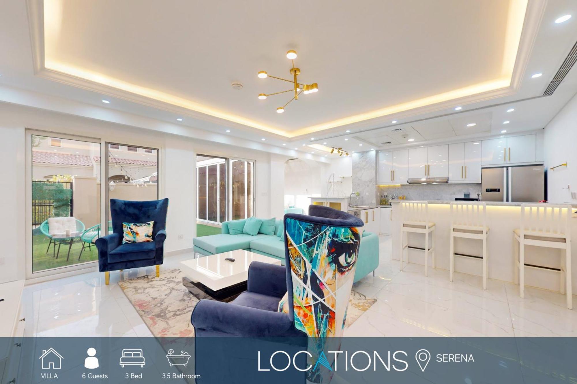 Bella Casa At Serena - Peaceful Three Bed Villa Dubai Dış mekan fotoğraf